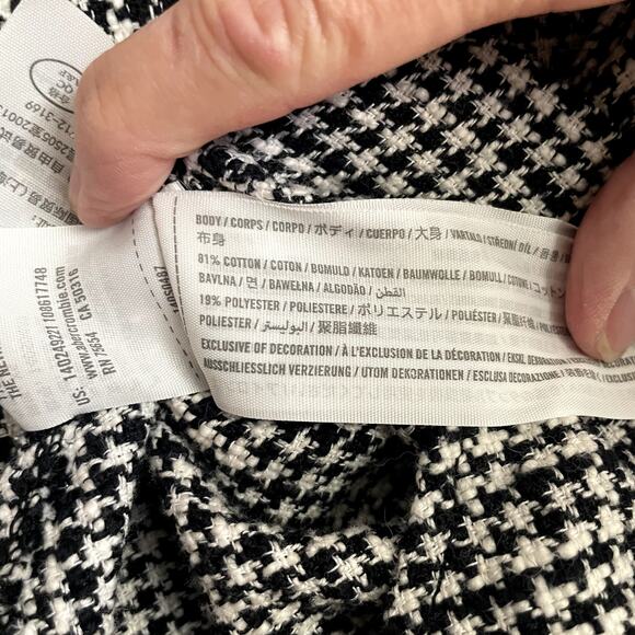 Abercrombie & Fitch Women's Button down Shirt preppy minimal - Picture 4 of 6